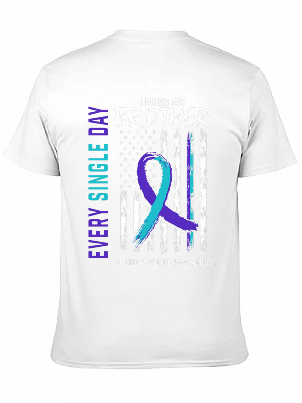 I Miss My Brother Suicide Awareness T-Shirt