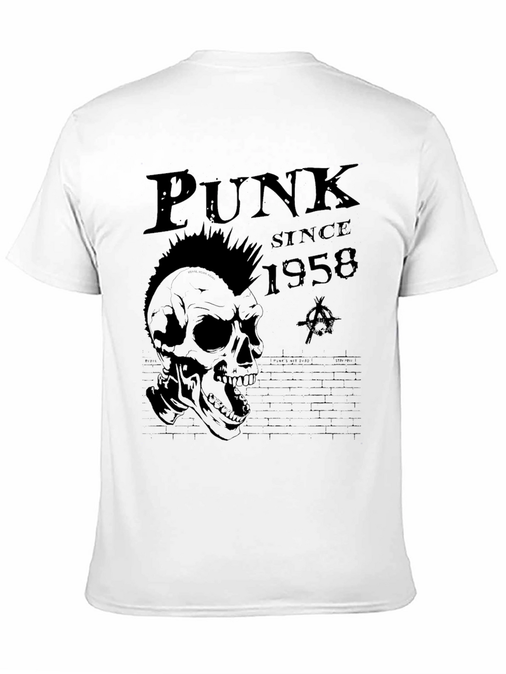 Punk Since 1958 Black T-Shirt