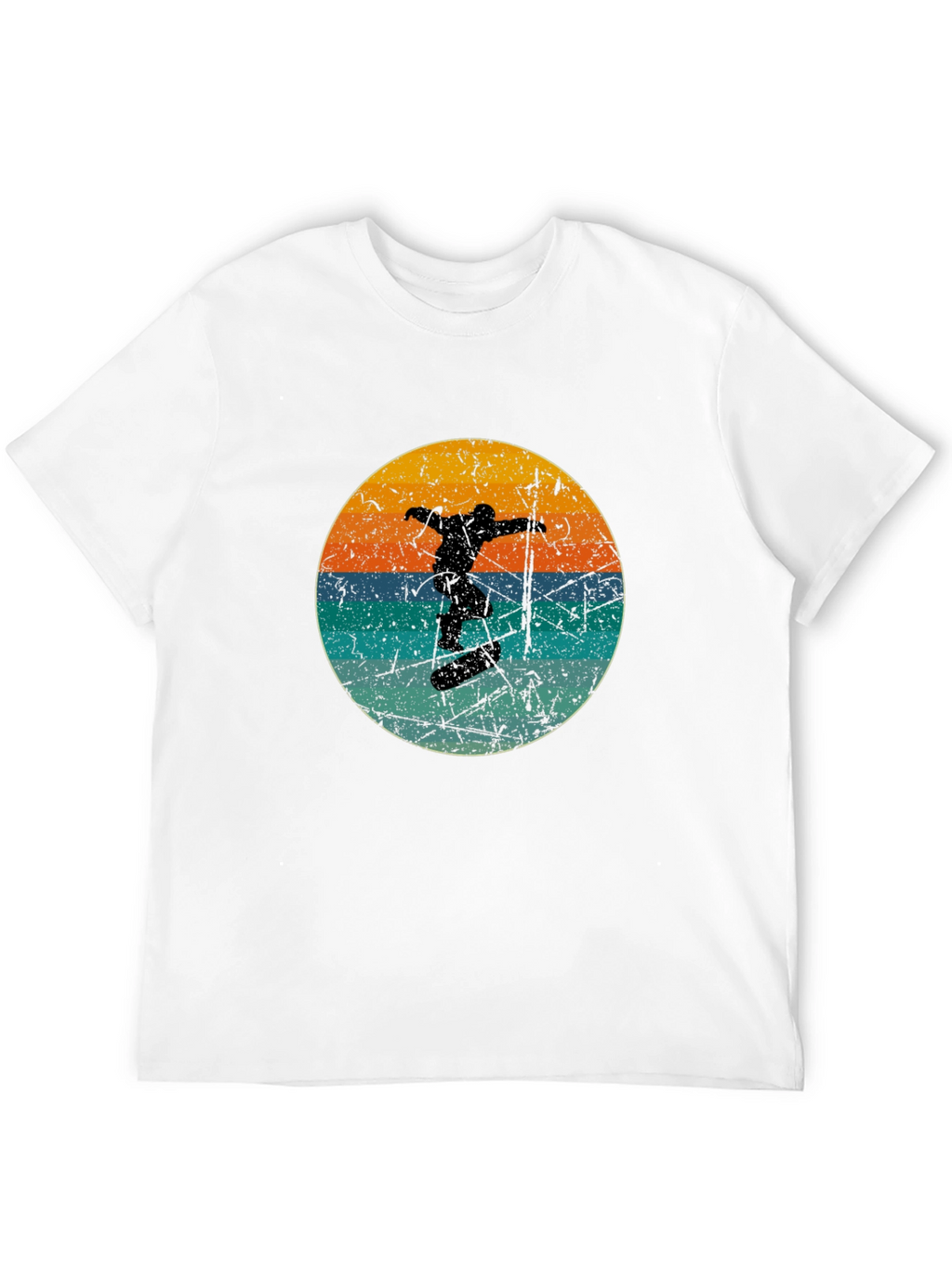 Retro Skateboarder Graphic Tee