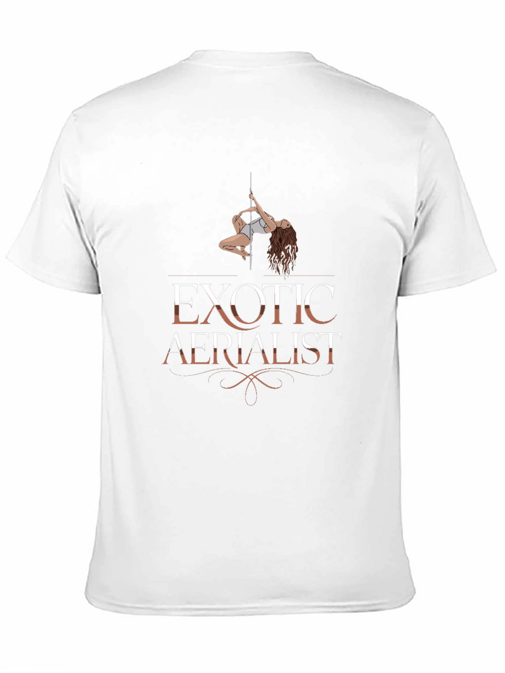 Exotic Aerialist Graphic T-Shirt Black
