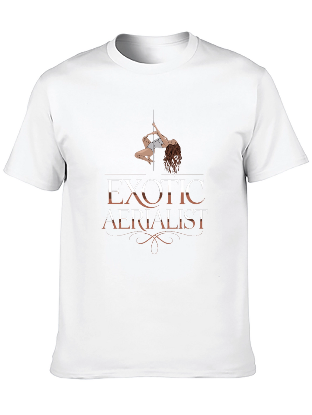 Exotic Aerialist Graphic T-Shirt Black