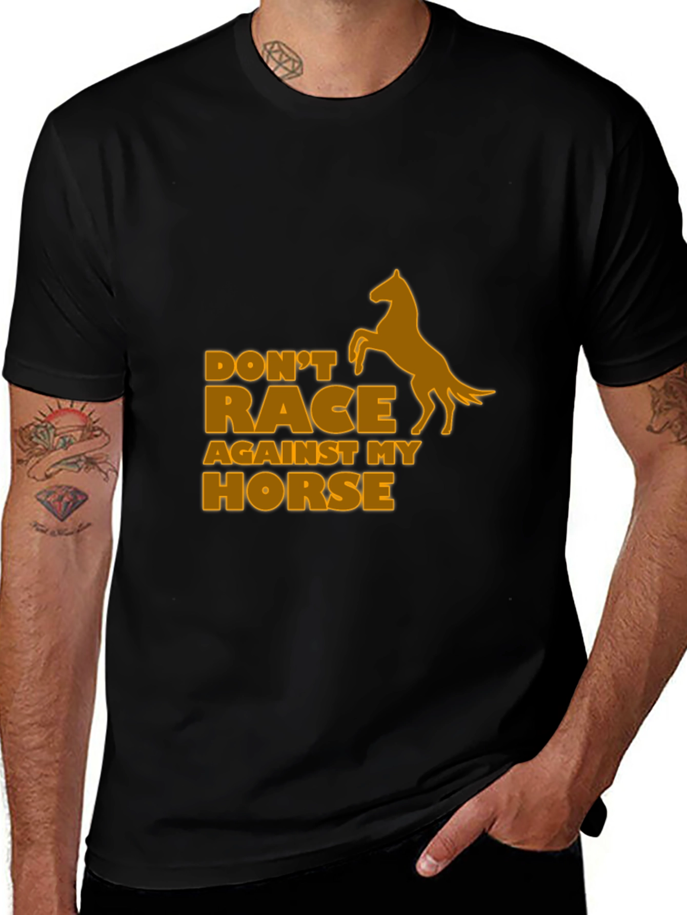 Dont Race My Horse Graphic Tee