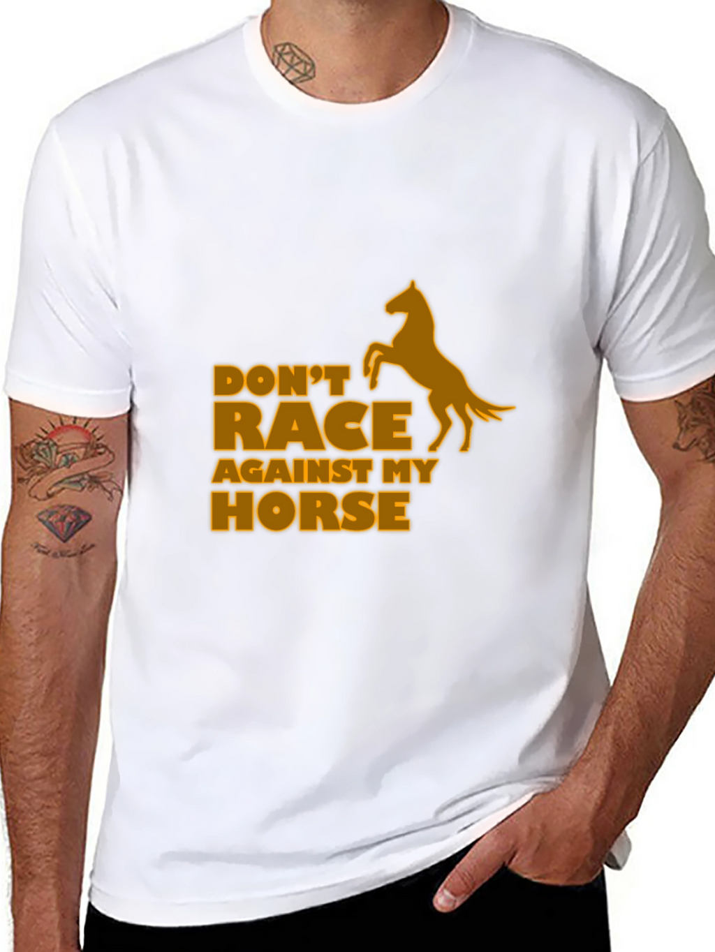 Dont Race My Horse Graphic Tee