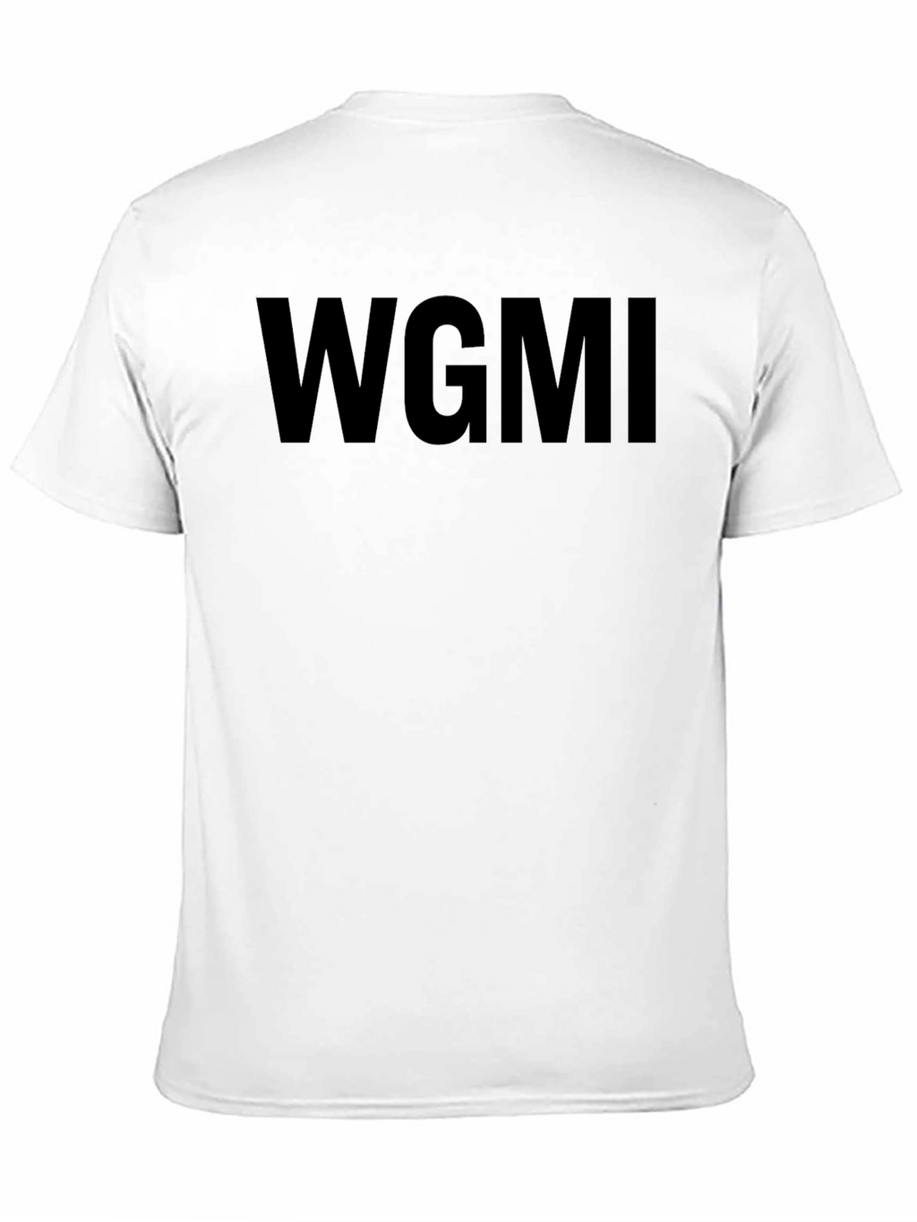 WGMI Black Graphic Tee - Crypto Inspired