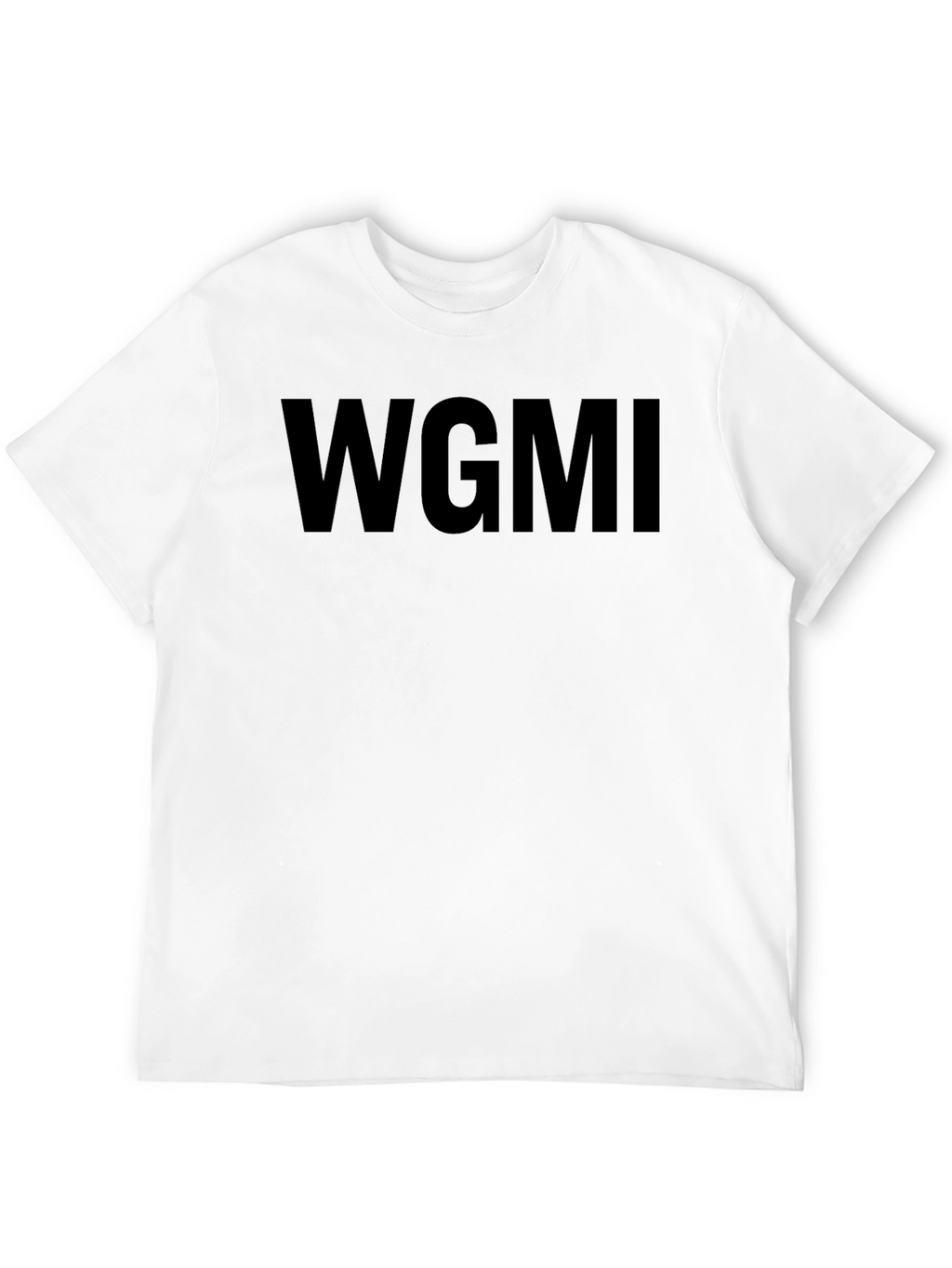 WGMI Black Graphic Tee - Crypto Inspired