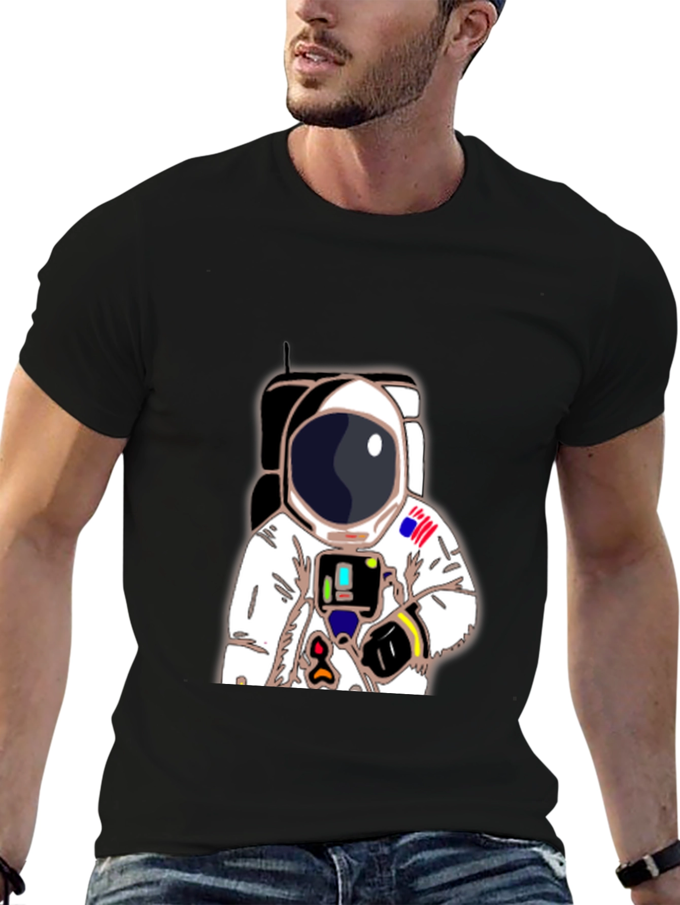 Astronaut Graphic Tee - Space Explorer T-Shirt