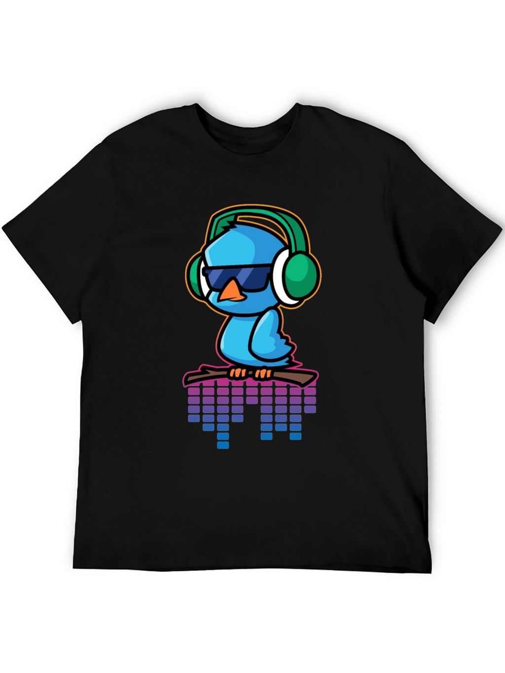 Cool Blue Bird Graphic Tee
