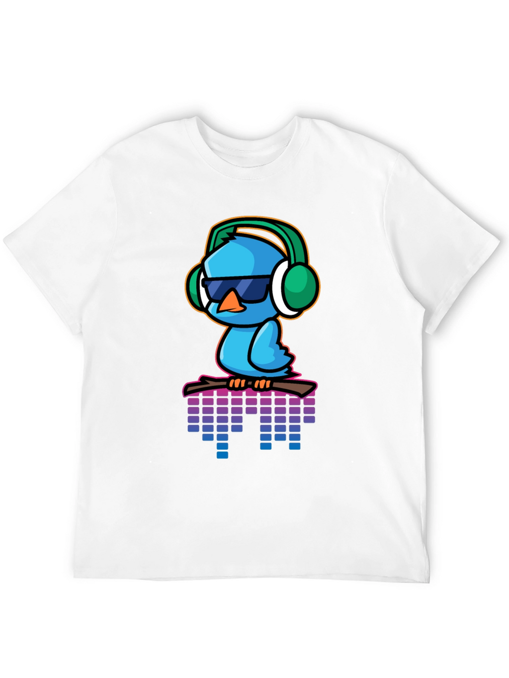 Cool Blue Bird Graphic Tee