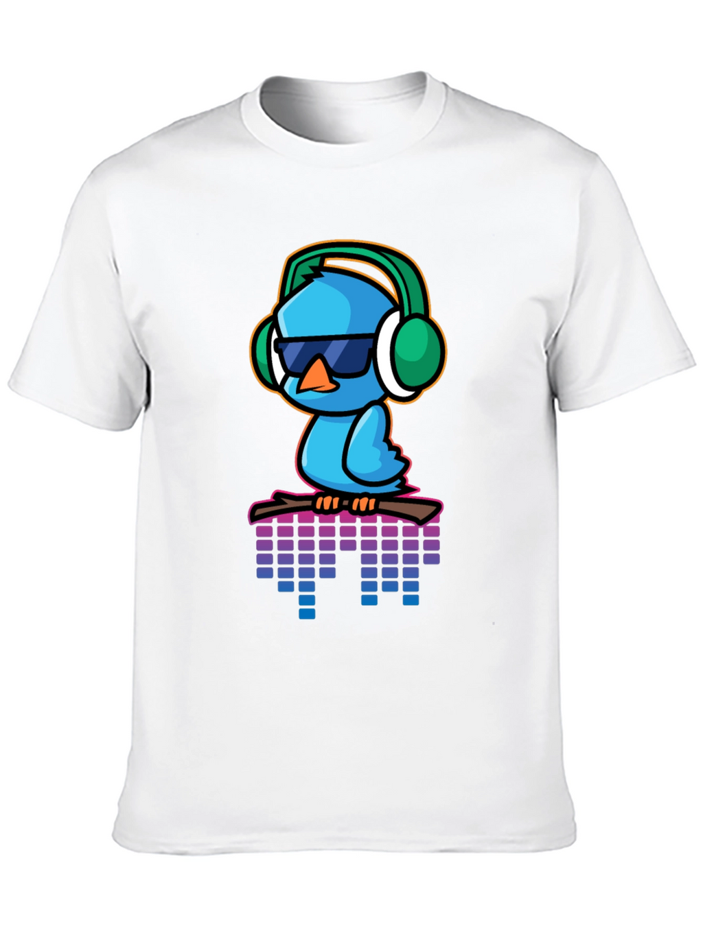 Cool Blue Bird Graphic Tee