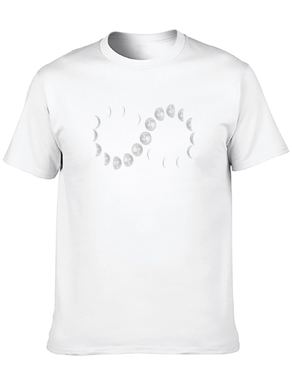 Phases of the Moon Black Graphic Tee