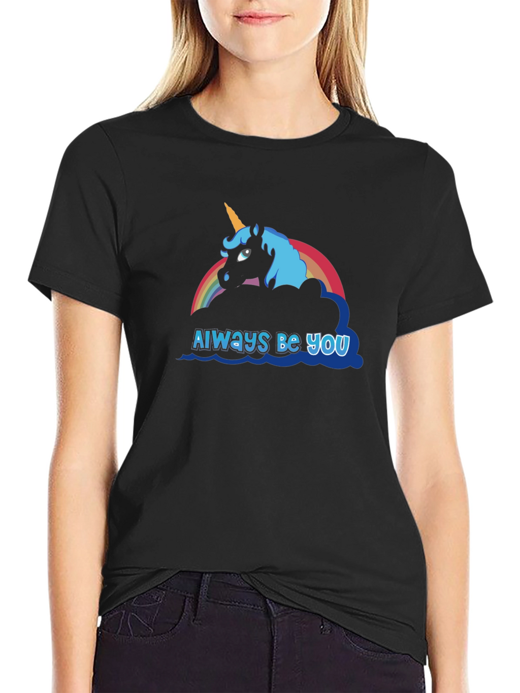 Always Be You Unicorn Graphic T-Shirt