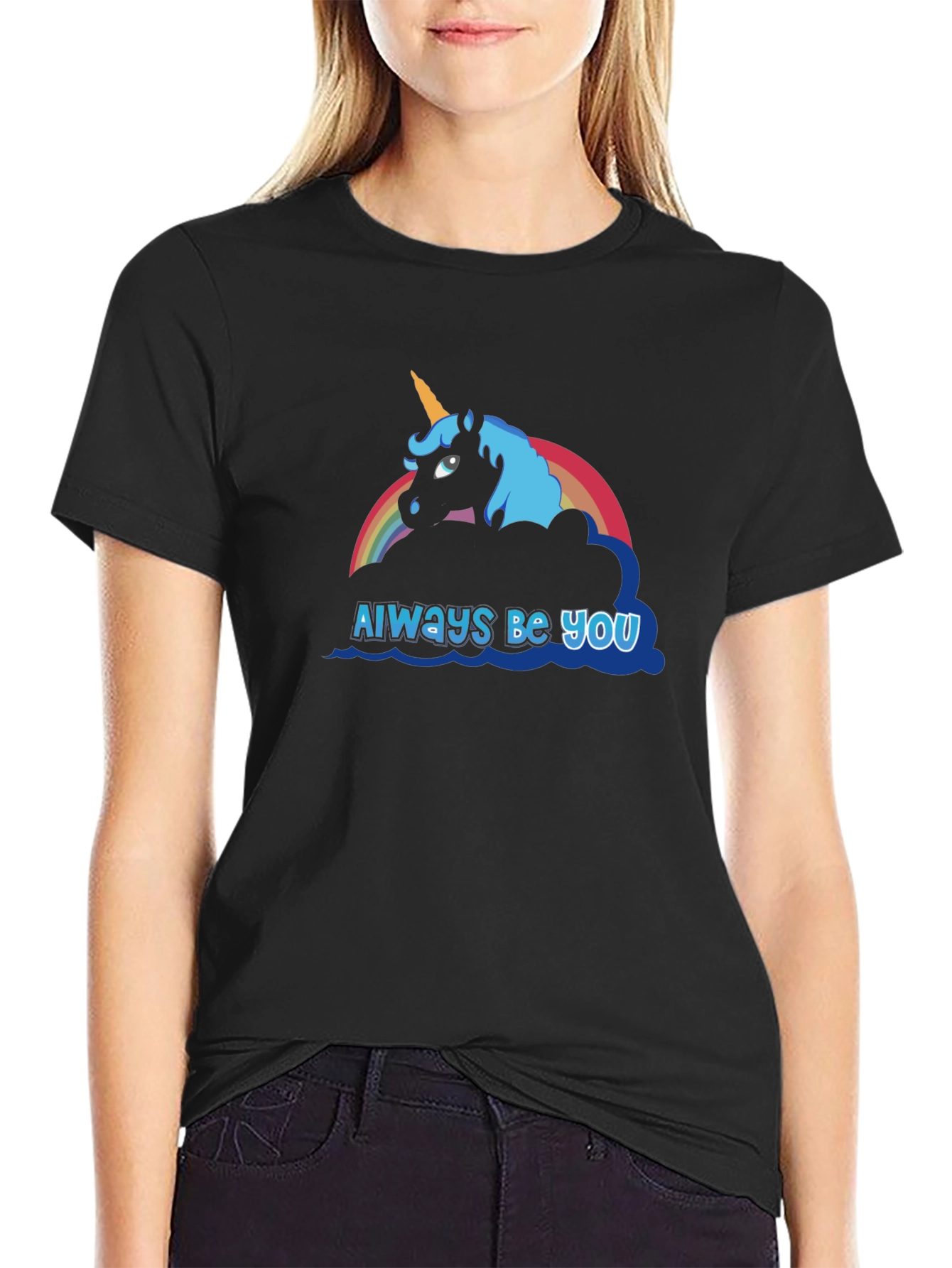 Always Be You Unicorn Graphic T-Shirt