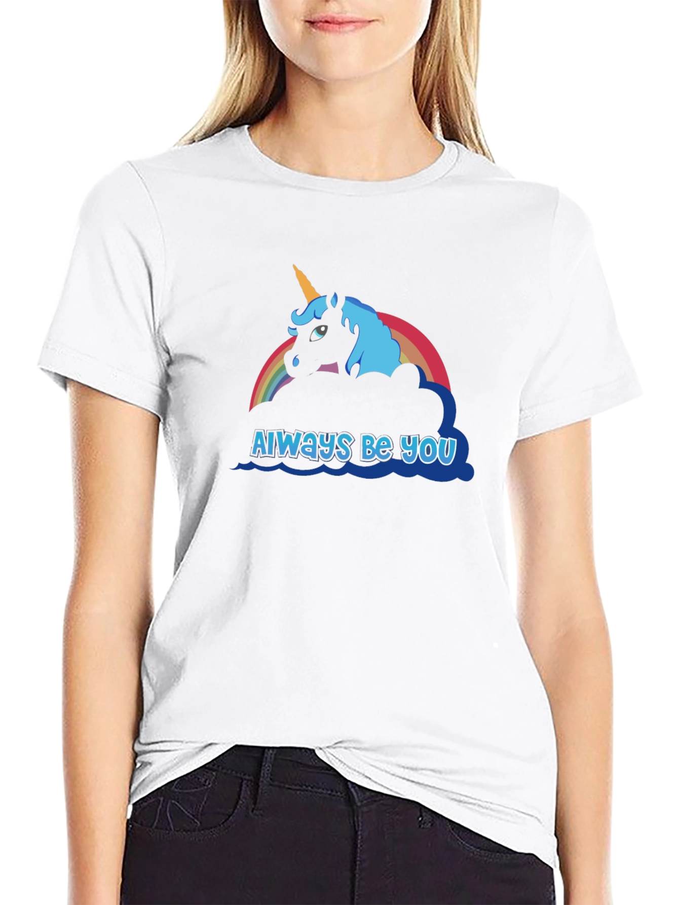 Always Be You Unicorn Graphic T-Shirt
