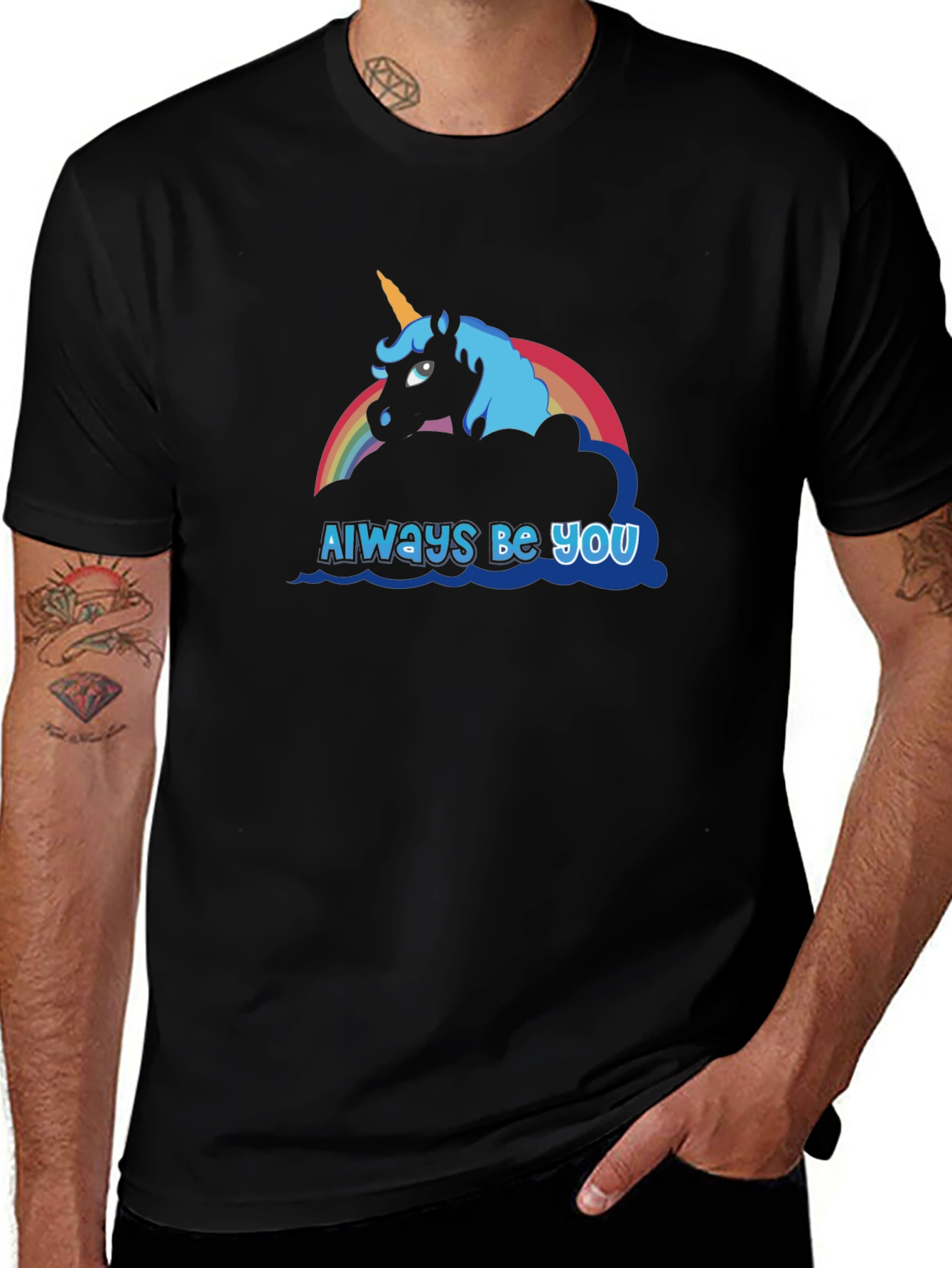 Always Be You Unicorn Graphic T-Shirt