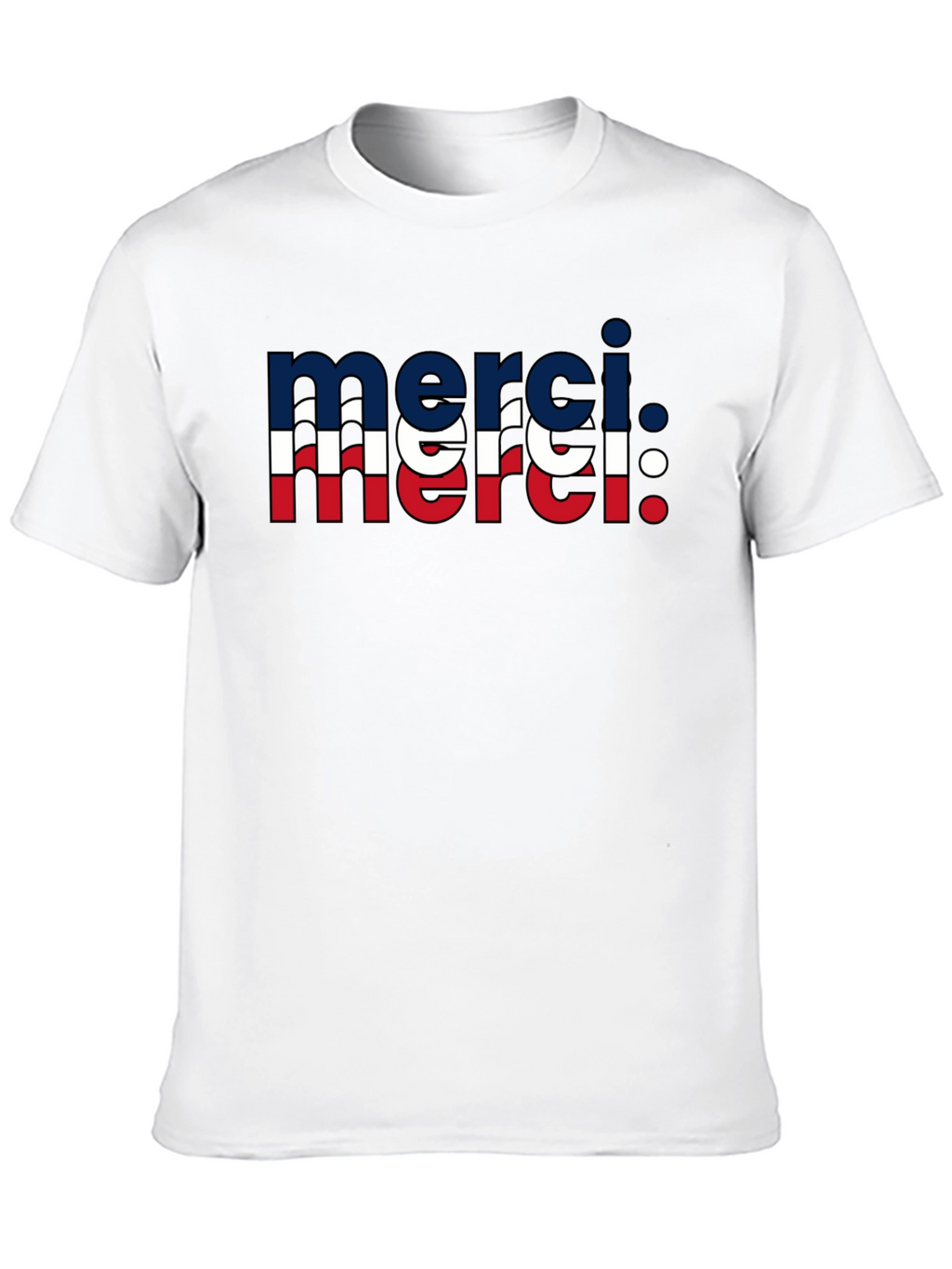 Merci T-Shirt - French Thank You