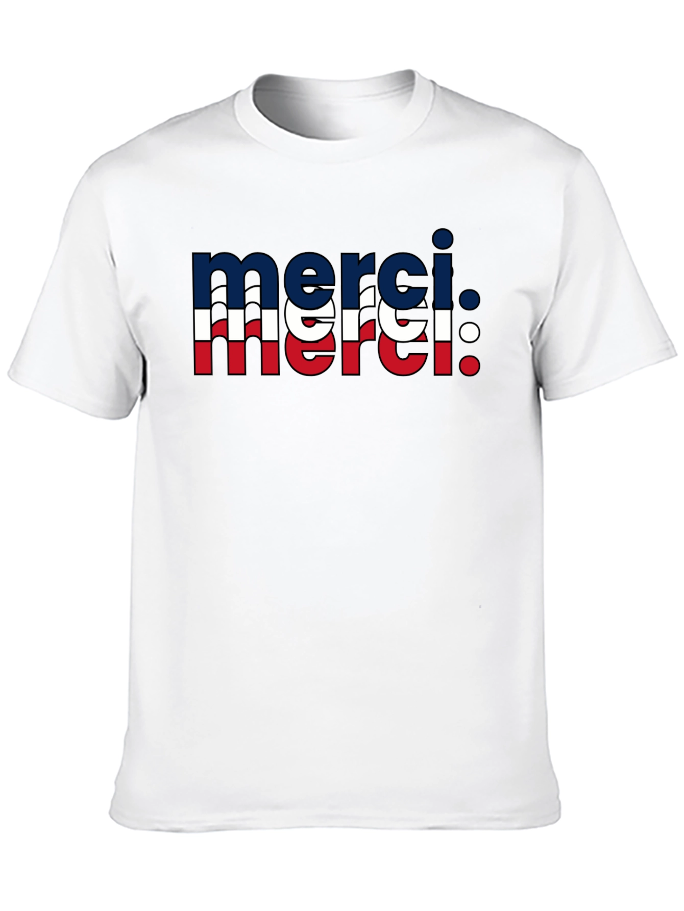 Merci T-Shirt - French Thank You