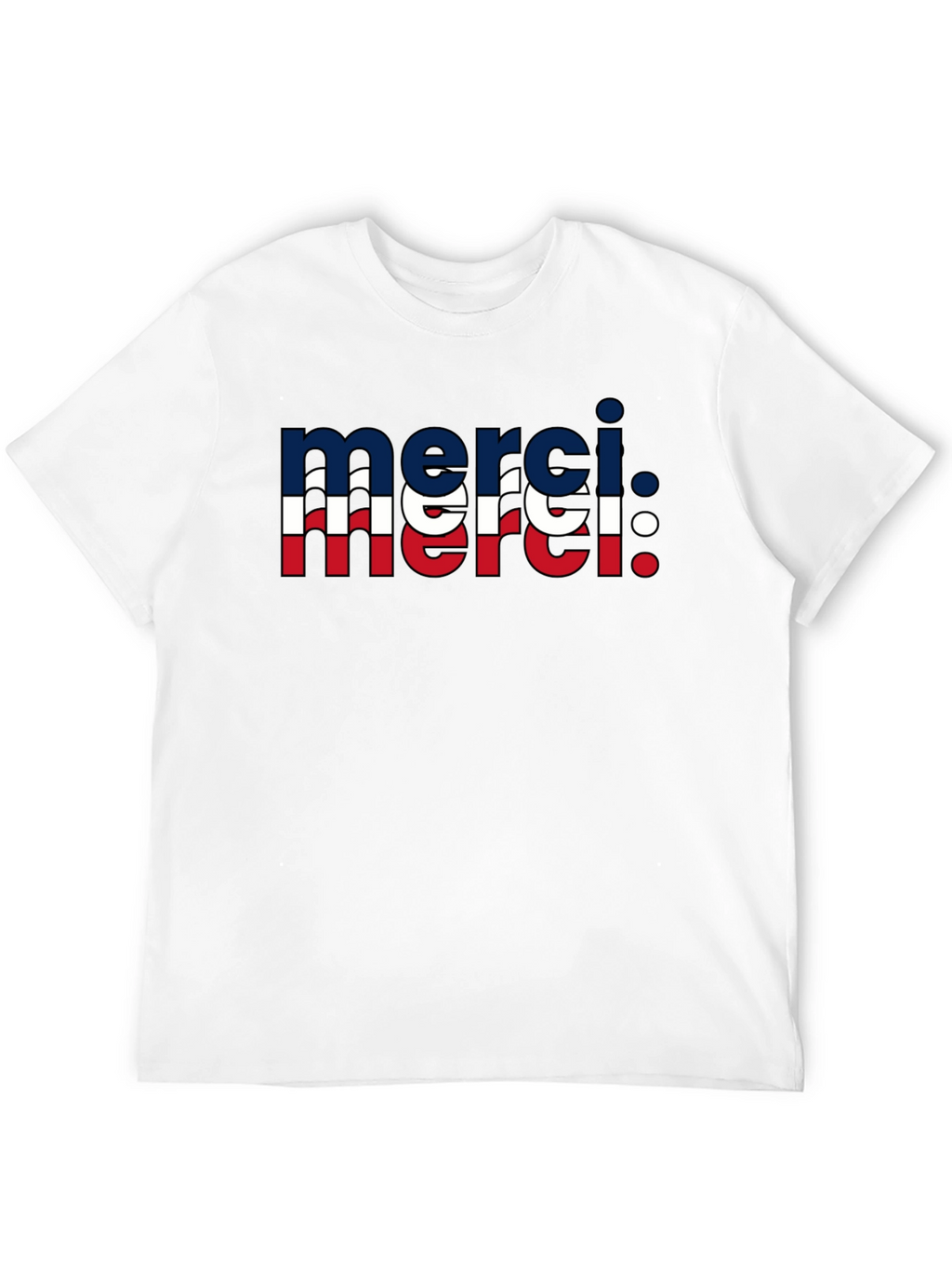 Merci T-Shirt - French Thank You
