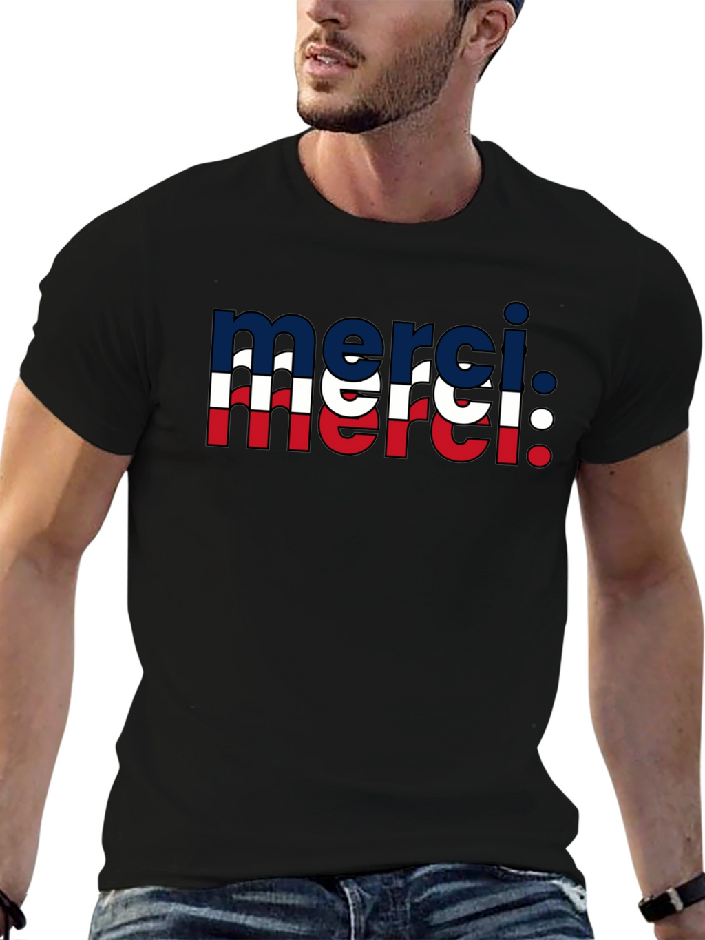 Merci T-Shirt - French Thank You