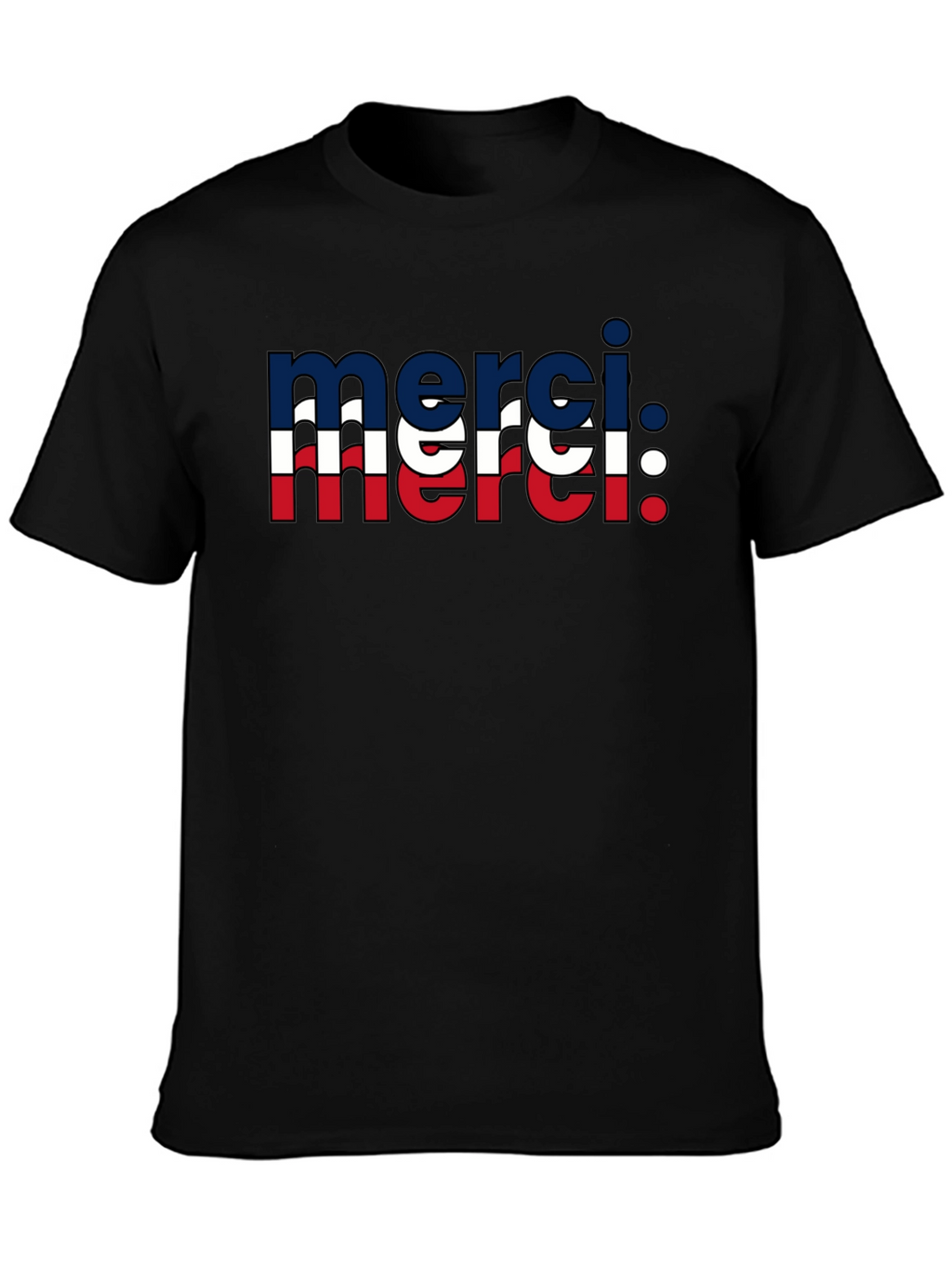 Merci T-Shirt - French Thank You