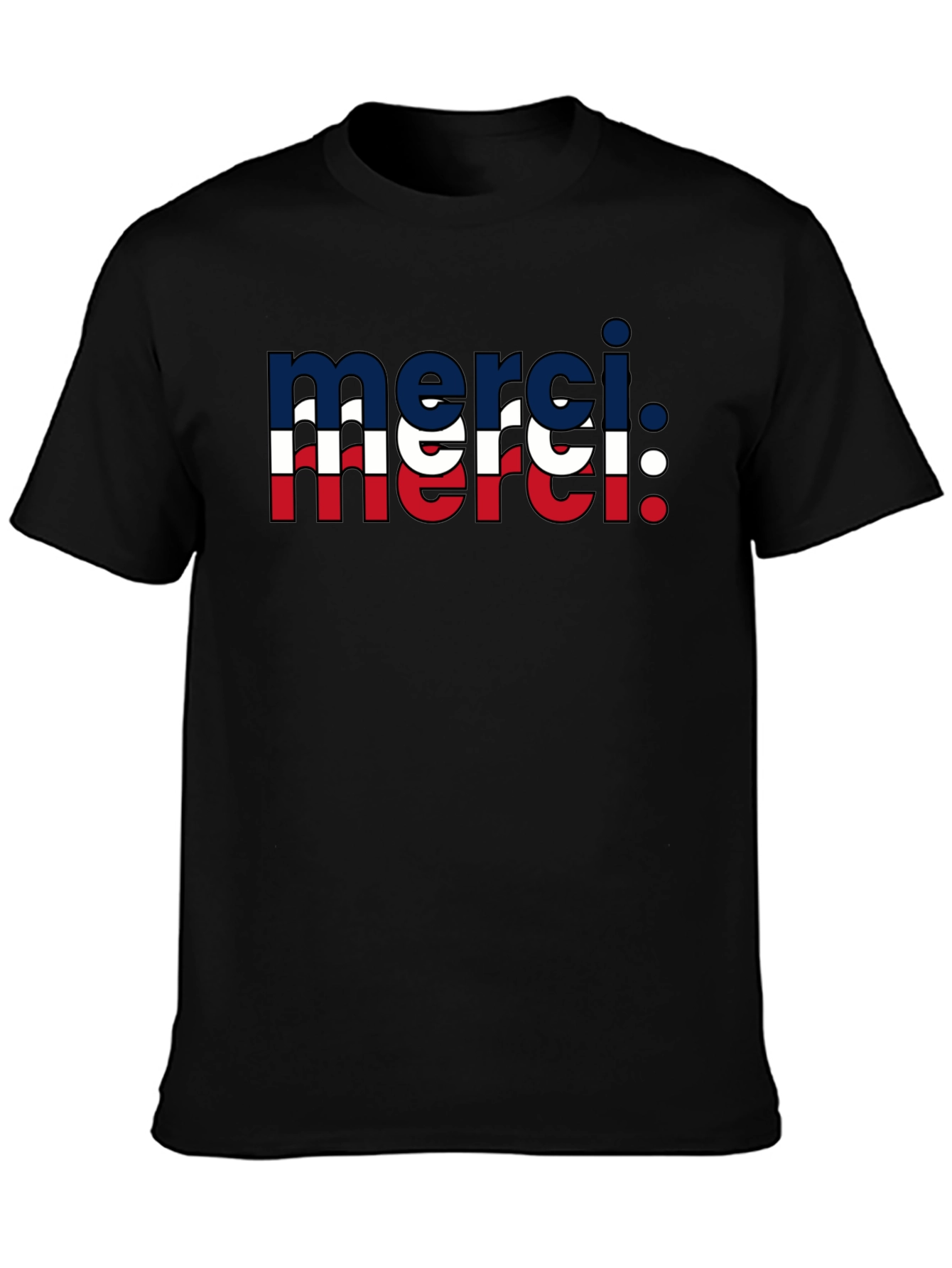 Merci T-Shirt - French Thank You