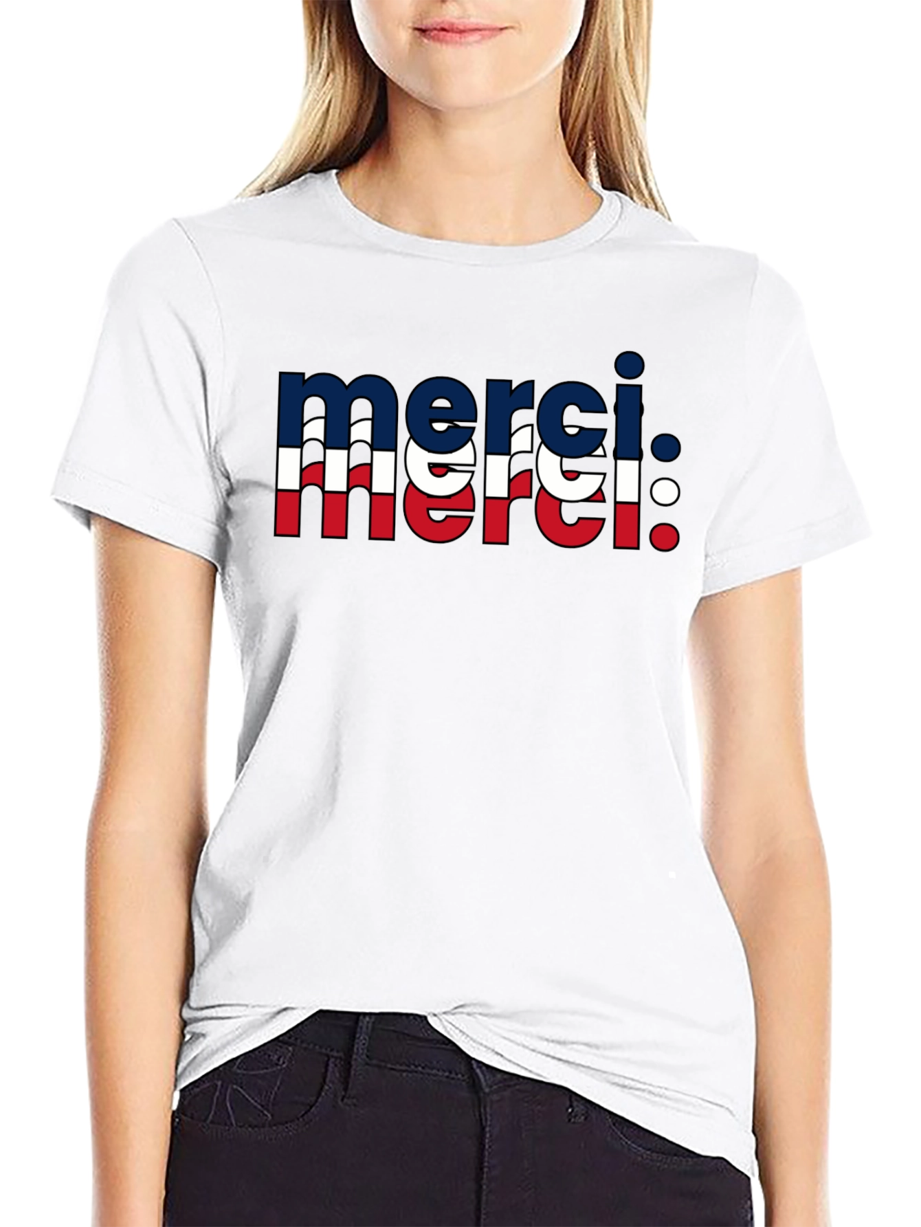 Merci T-Shirt - French Thank You