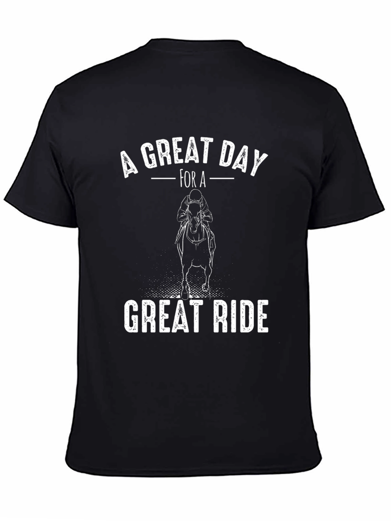 Equestrian Horse Riding T-Shirt - Great Day
