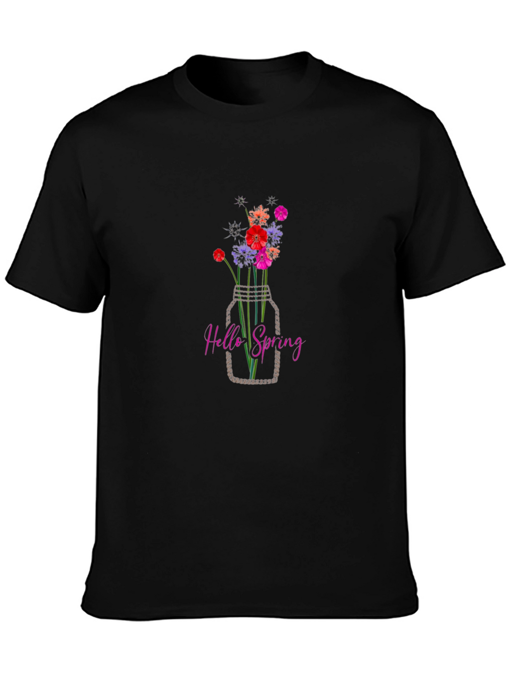 Hello Spring Graphic T-Shirt