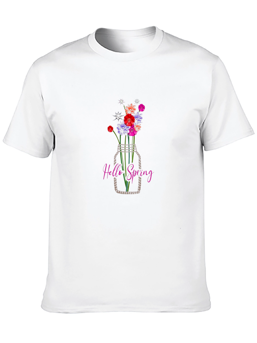 Hello Spring Graphic T-Shirt