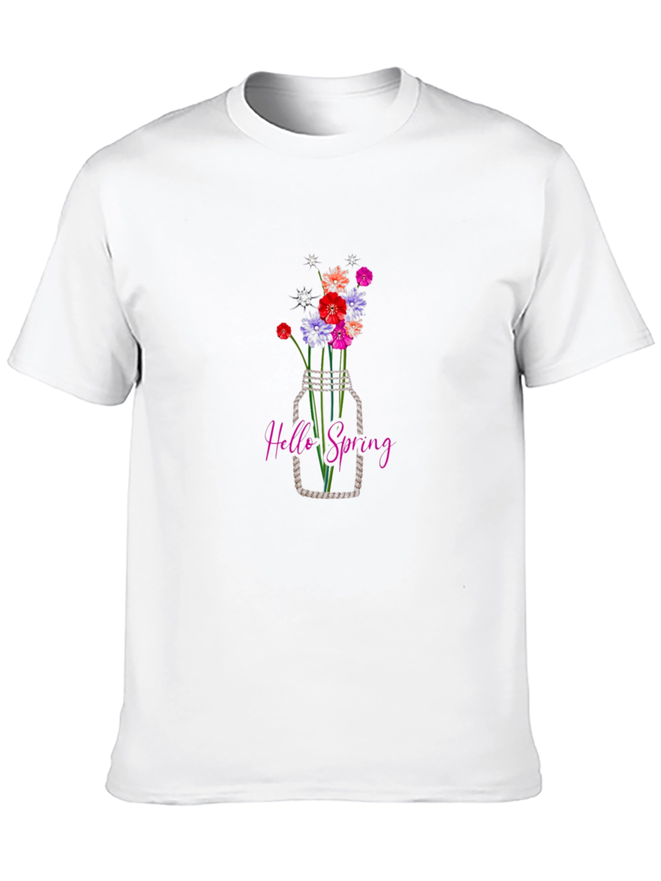 Hello Spring Graphic T-Shirt