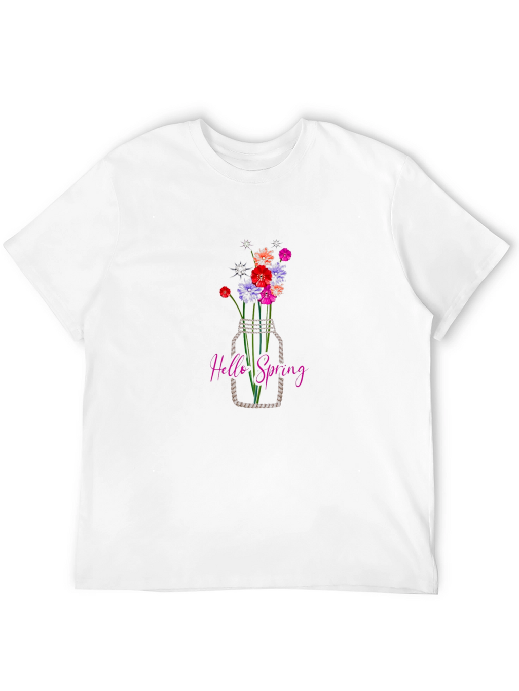 Hello Spring Graphic T-Shirt