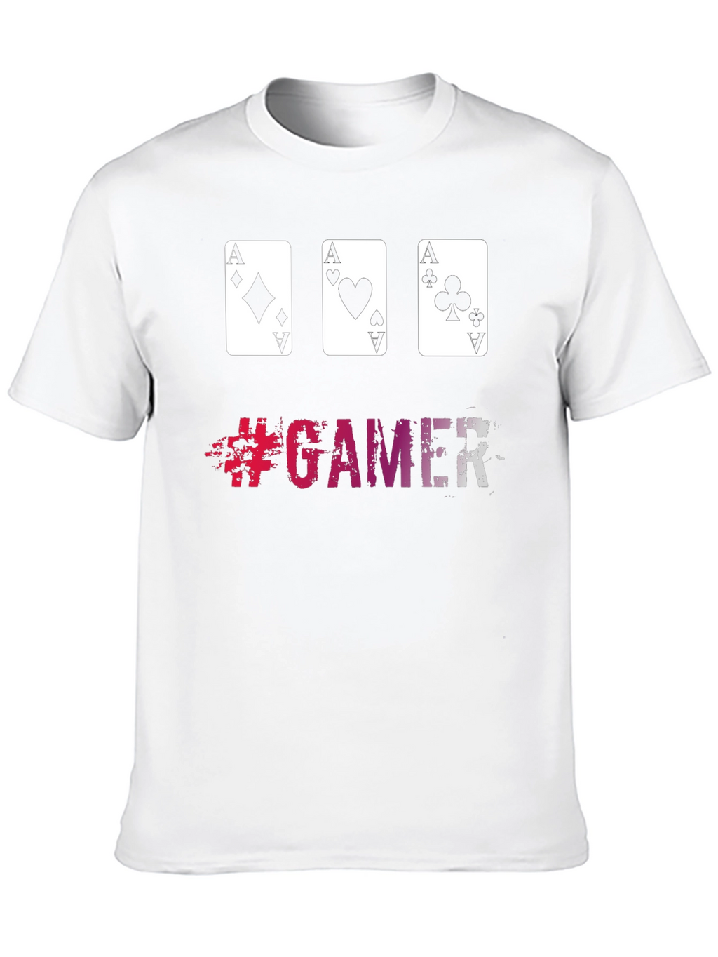 Gamer T-Shirt: Ace Card Design