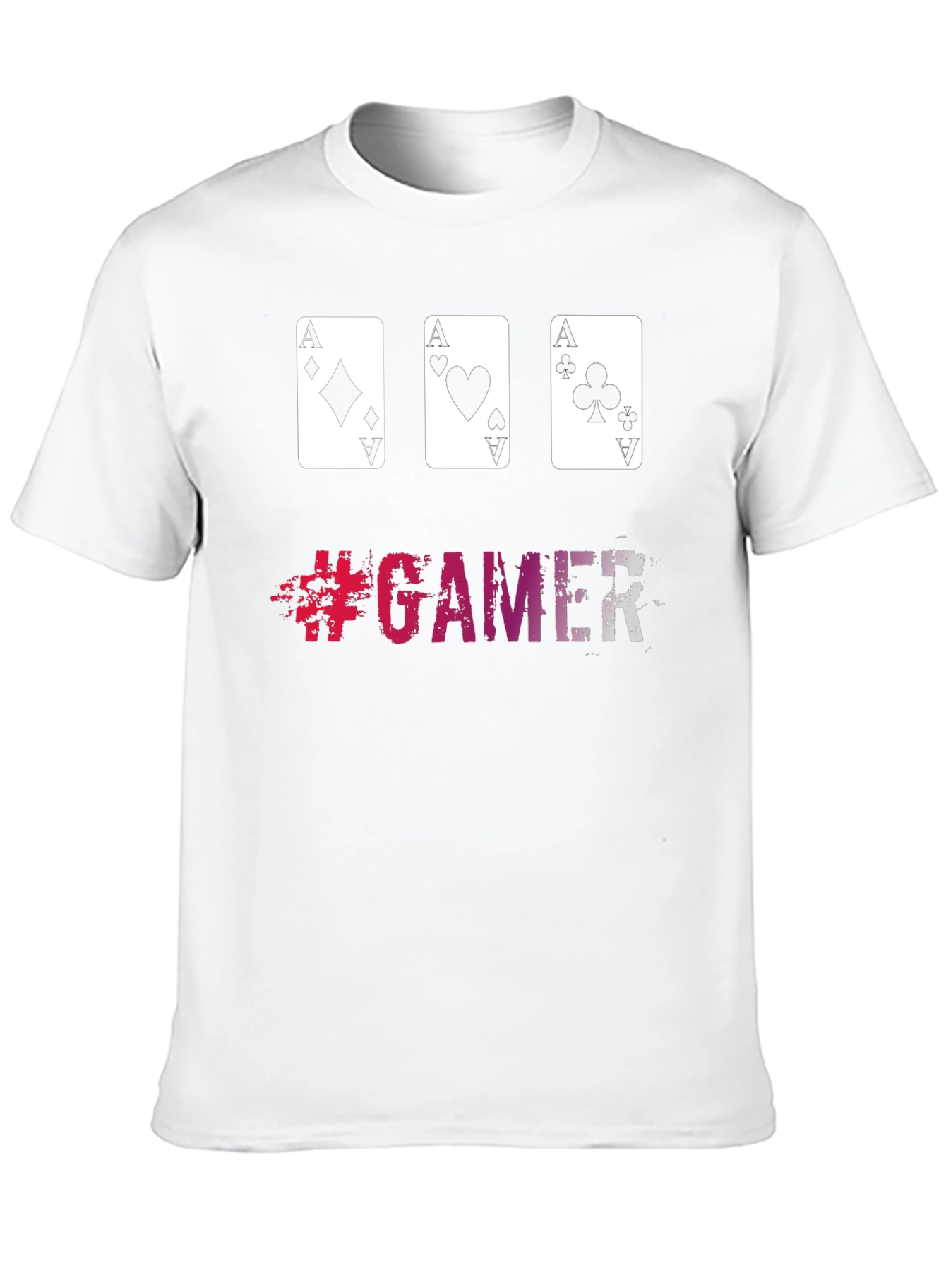 Gamer T-Shirt: Ace Card Design