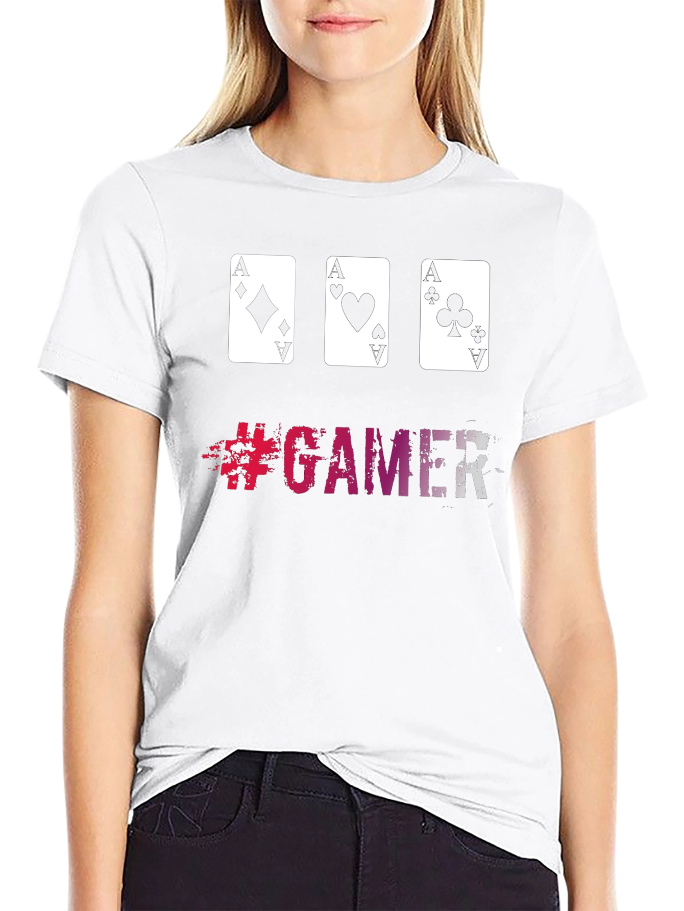 Gamer T-Shirt: Ace Card Design