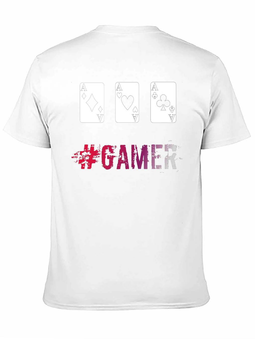 Gamer T-Shirt: Ace Card Design