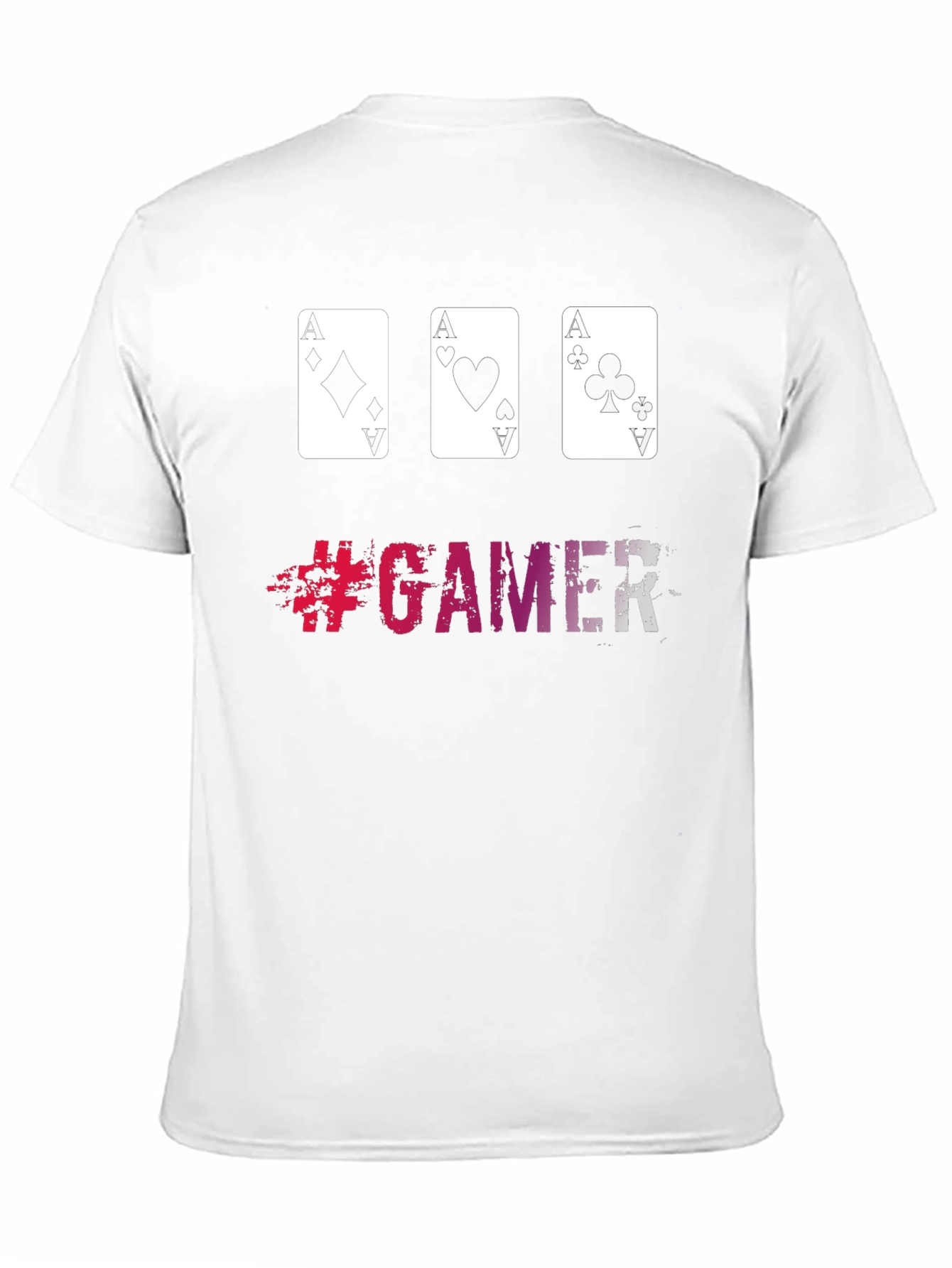 Gamer T-Shirt: Ace Card Design