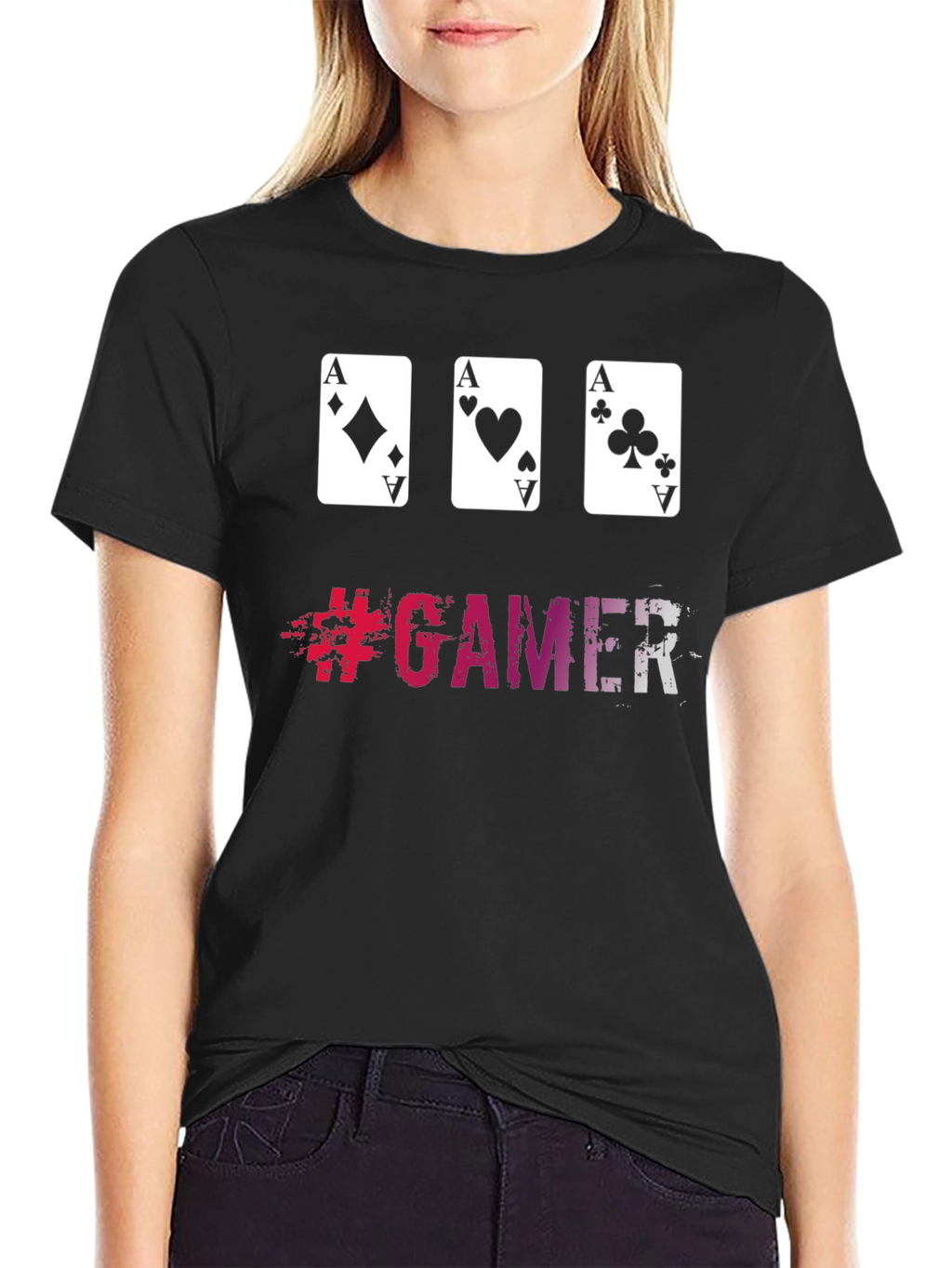 Gamer T-Shirt: Ace Card Design