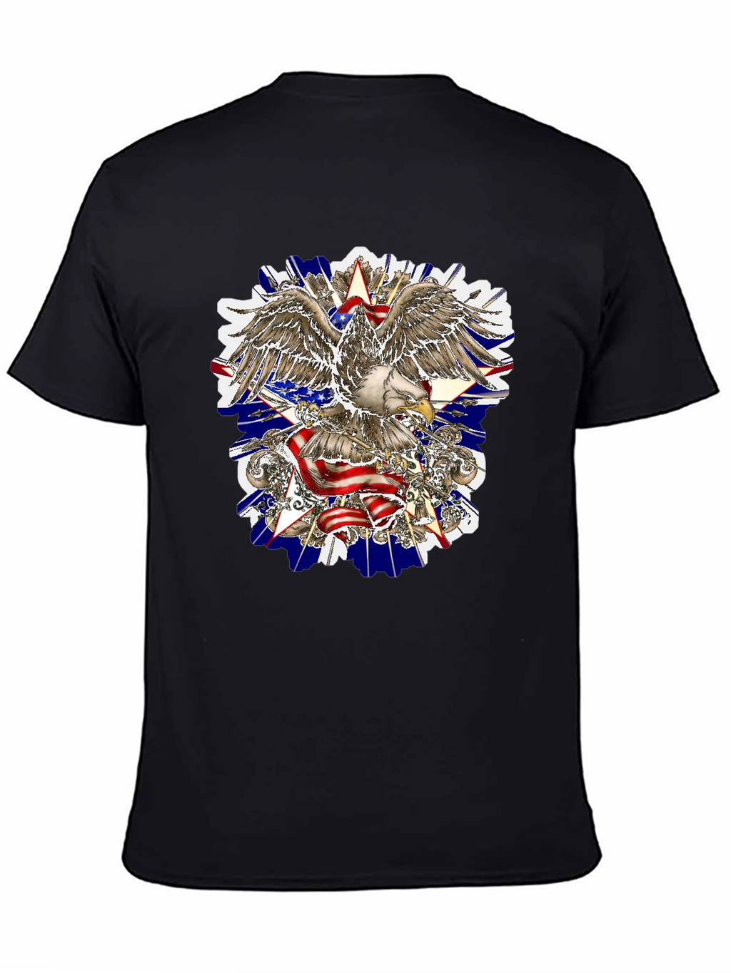 American Eagle Graphic Tee - Patriotic Design