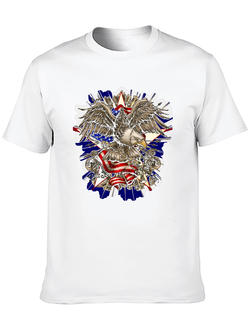 American Eagle Graphic Tee - Patriotic Design