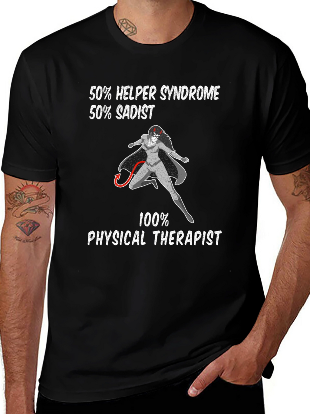 Humorous Physical Therapist Graphic Tee