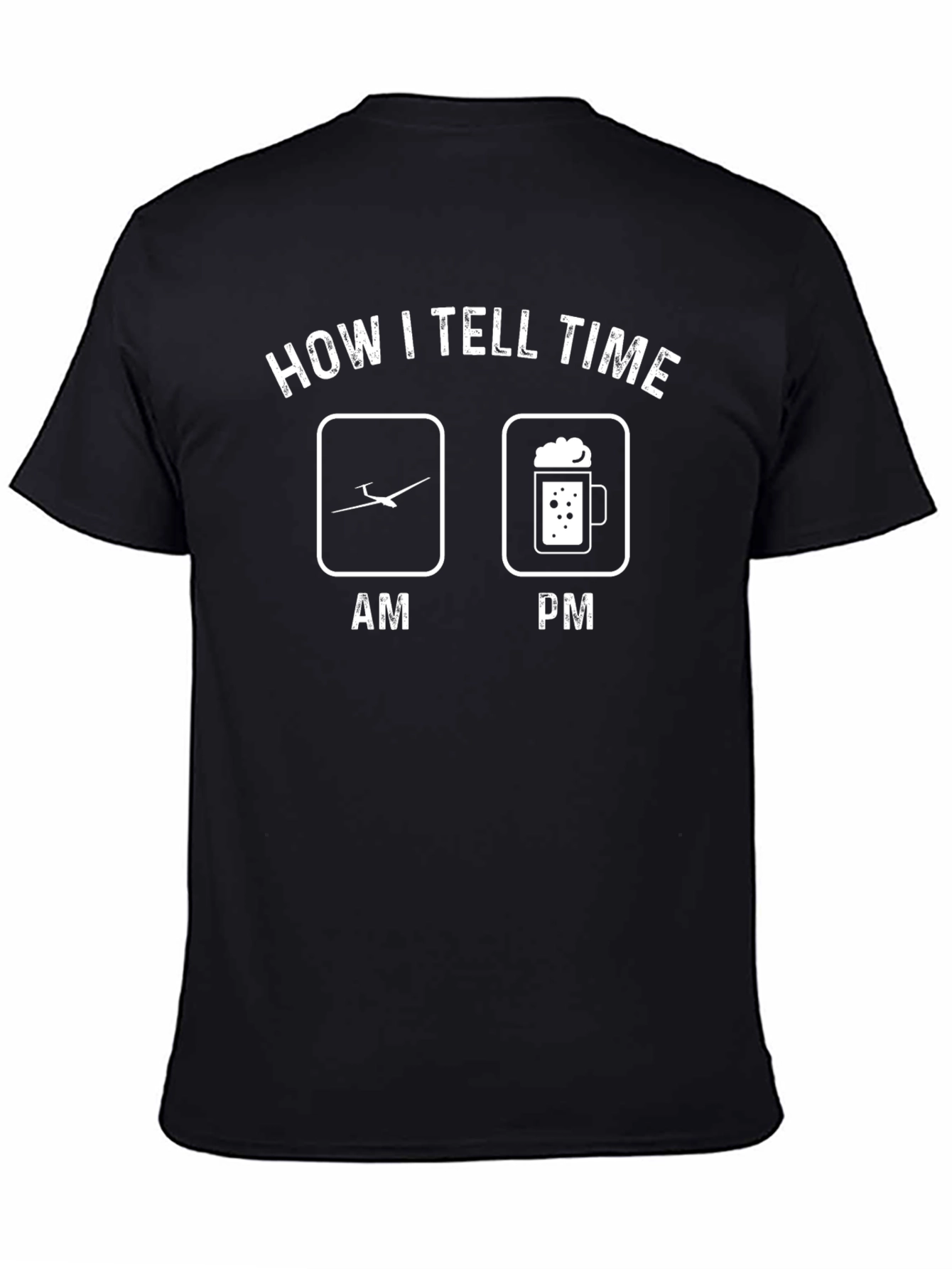 How I Tell Time Glider & Beer T-Shirt