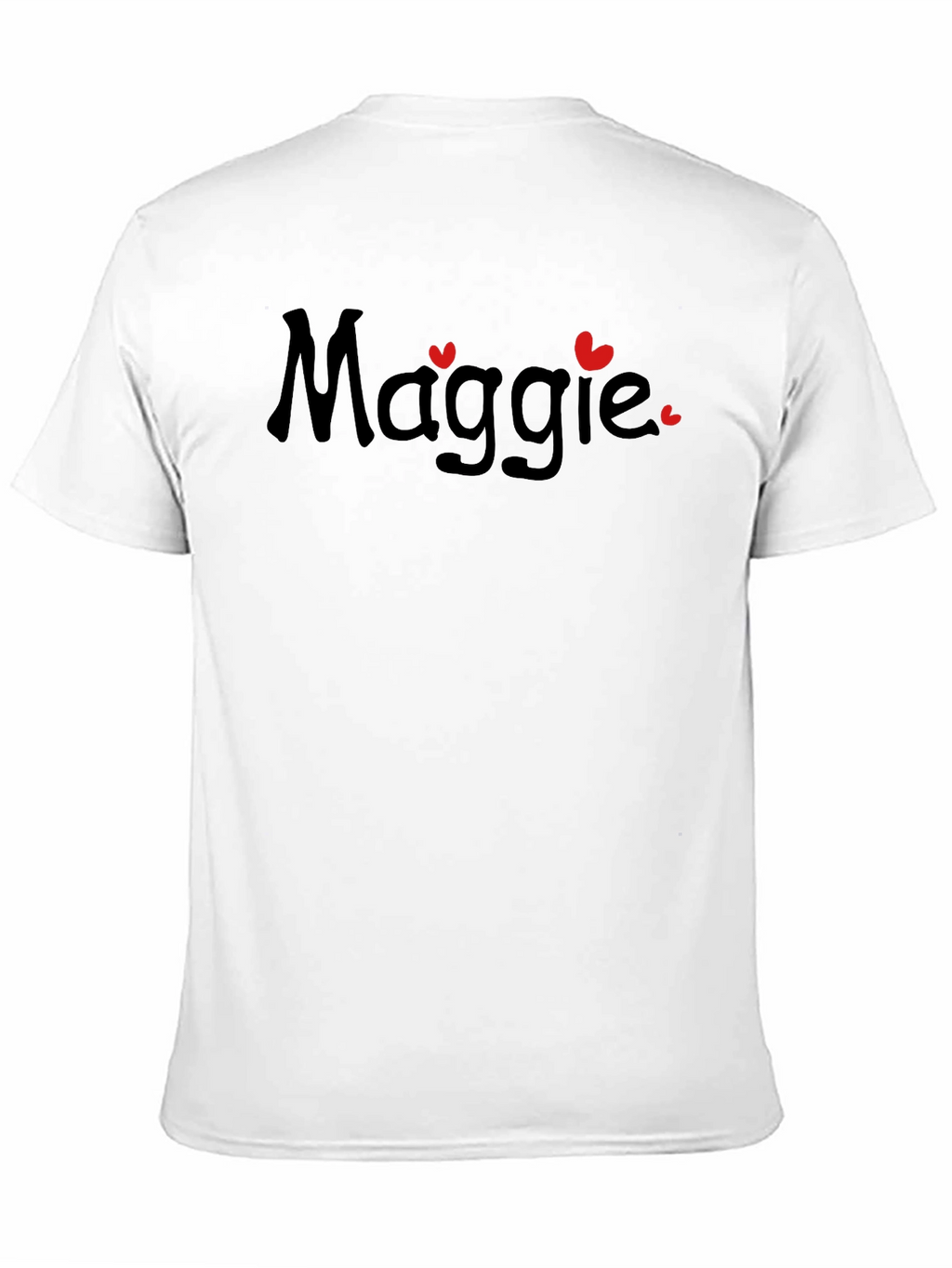 Maggie Heart T-Shirt - Personalized Valentines Day Gift