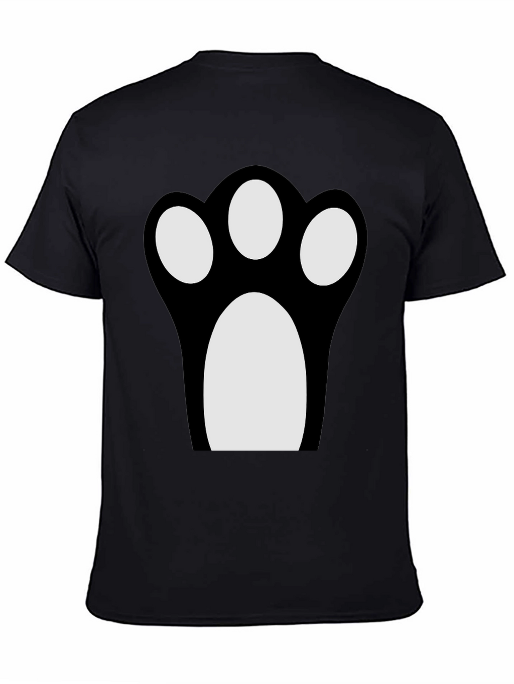 Fun Cat Paw Print Graphic Tee