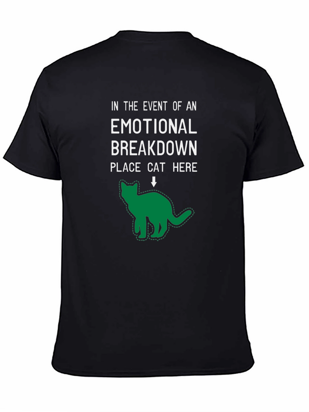 Emotional Breakdown Cat T-Shirt