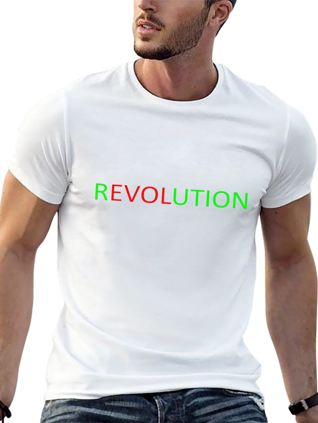 Revolution Graphic Tee - Bold Statement T-Shirt