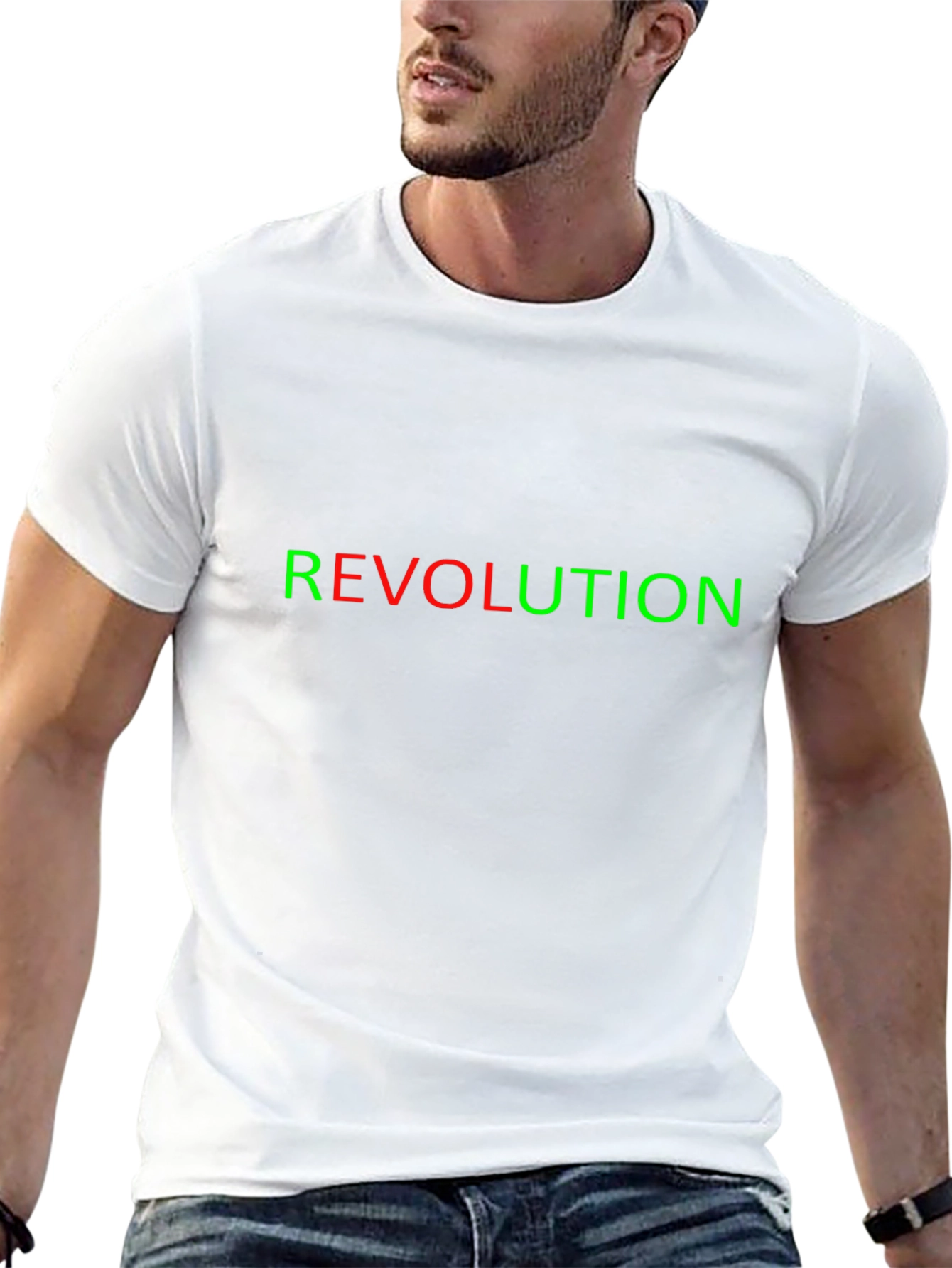 Revolution Graphic Tee - Bold Statement T-Shirt