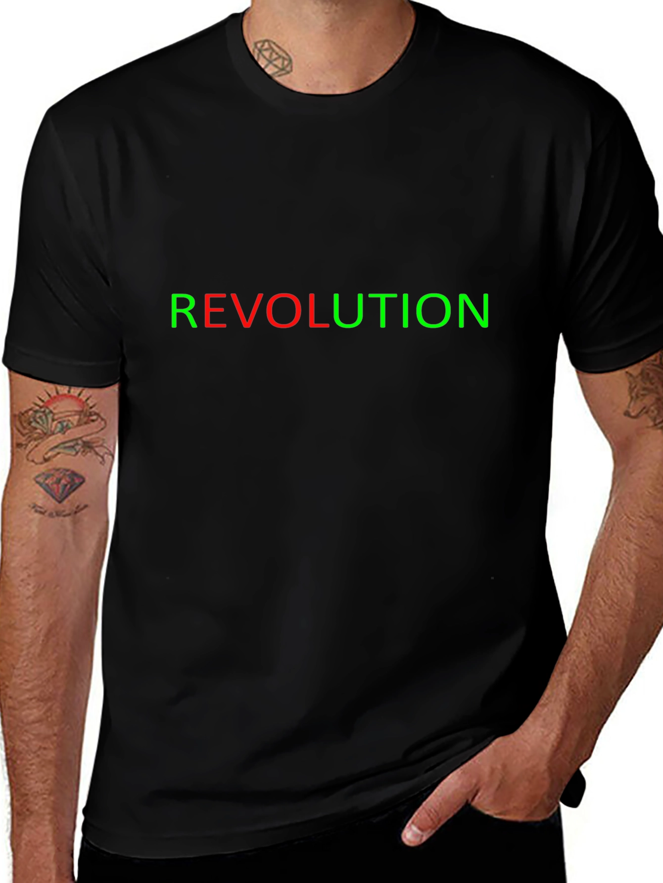 Revolution Graphic Tee - Bold Statement T-Shirt