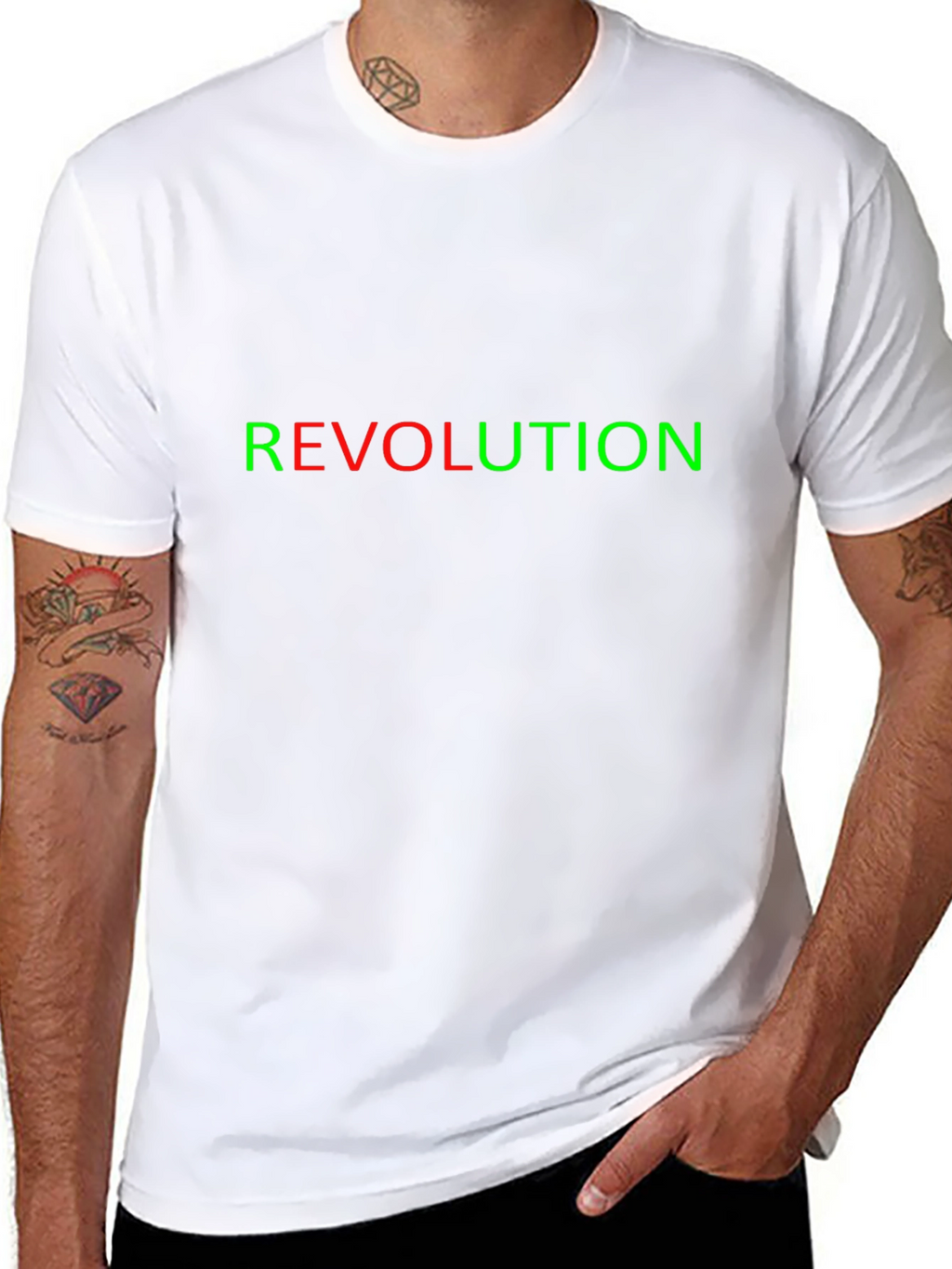 Revolution Graphic Tee - Bold Statement T-Shirt