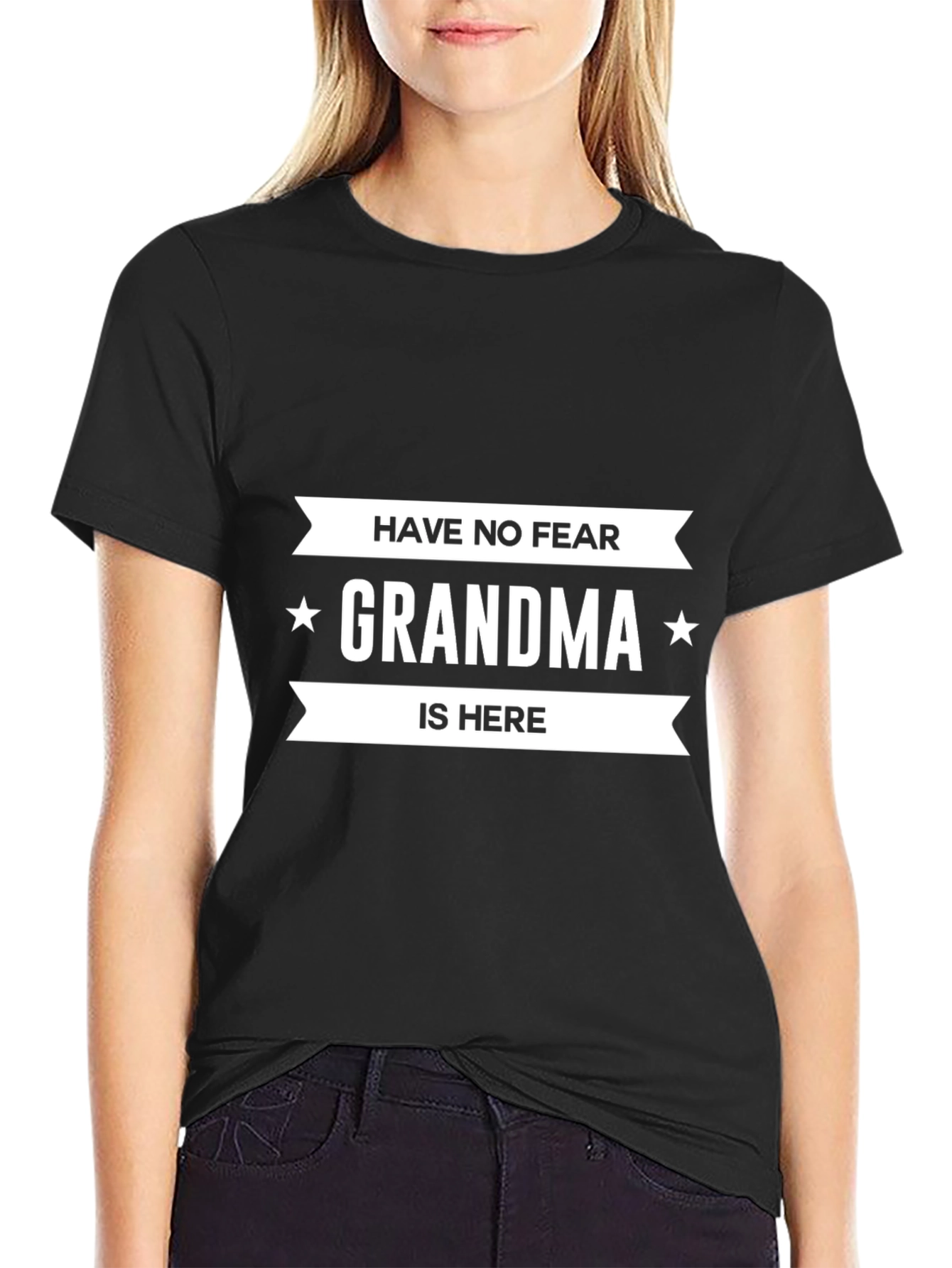 Have No Fear Grandma Is Here Graphic T-Shirt