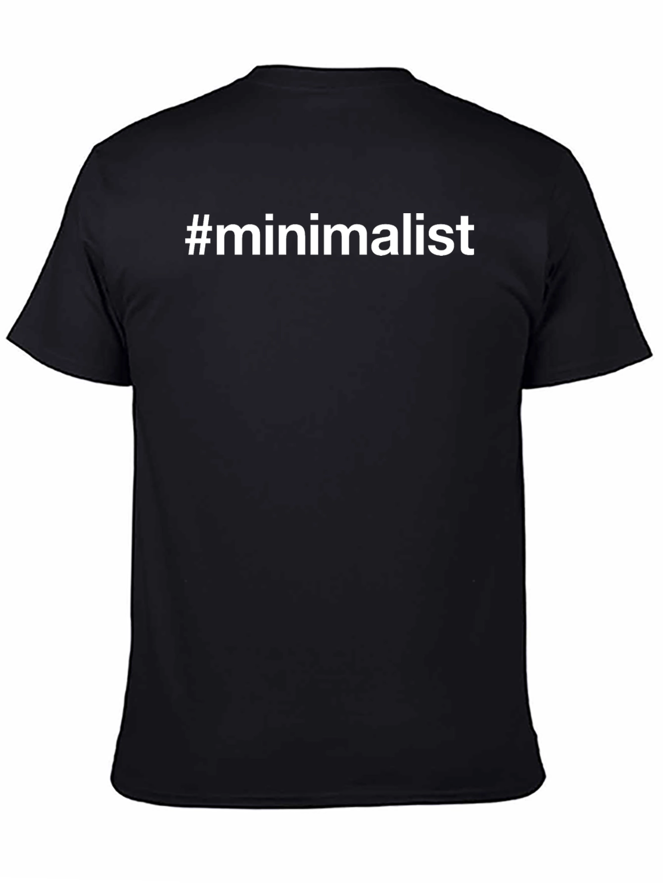 Minimalist Hashtag Graphic Tee