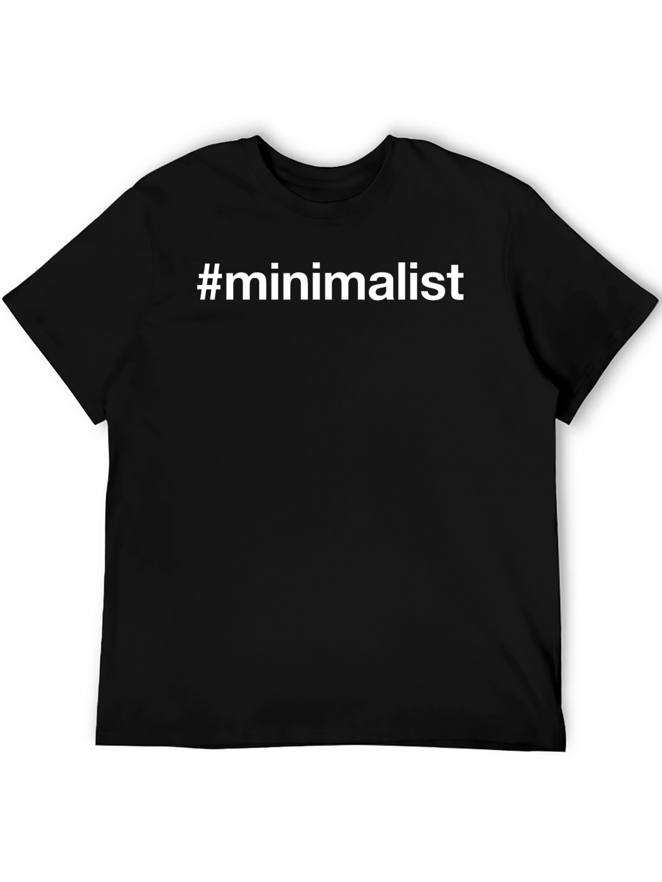 Minimalist Hashtag Graphic Tee